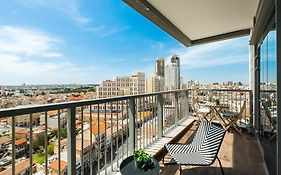 Savyon View Skyline Residence With Balcony & Mamad